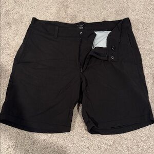 Black Tech Shorts (7”)
